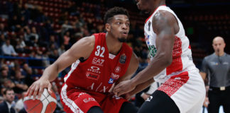Olimpia controlla e batte Pistoia nel monday night.
