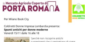 Milano, al farmers’ market di Porta Romana biodiversità e segreti della cultura contadina, venerdì 15 a cura di Coldiretti.