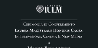 Laurea Magistrale ad honorem in Televisione, Cinema e New Media a Marco Bellocchio lunedì 9 IULM.
