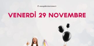 Black Friday alla Galleria Borromea.