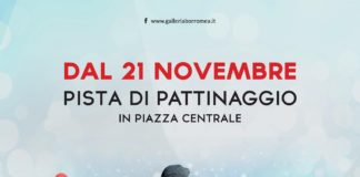 A Galleria Borromea si respira aria di festa! Galleria On Ice, l’ottavo compleanno del centro, il villaggio di Natale…