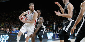 Niente da fare per l’Olimpia, ko a Bologna contro la Virtus.