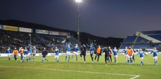 Il Brescia fa tris al Lecce.
