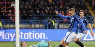 Atalanta, che impresa! 3-0 in casa dello Shaktar e qualificazione agli ottavi di Champions.