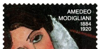 Poste Italiane, francobollo per il centenario della scomparsa di Amedeo Modigliani.