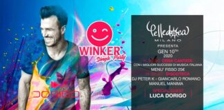 Pelledoca music & restaurant Milano: 10/01 Cena Cantata e Winker Single Party, 11/01 Morris Corti.