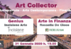 Art Collector, antiquariato, arte contemporanea e finanza, venerdì 31 alla Galleria Arcadia.