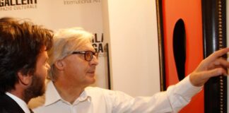 Daverio e l’artista Maquignaz a Milano presentano La porta dell’Aldilà il 6 febbraio alla Galleria Bocca.