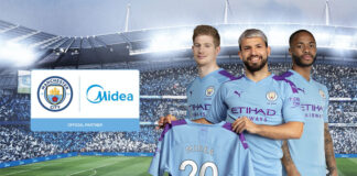 Midea, partnership con il Manchester City.