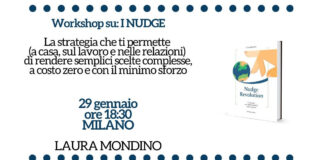Nudge Revolution, il libro di Laura Mondino, presentazione all’Open.