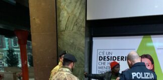 Ubriachezza molesta, Esercito ferma gambiano in piazzale Cadorna.