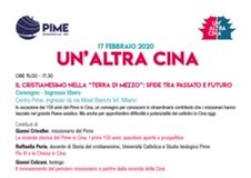 Un’altra Cina, parte la Campagna Pime 2020.
