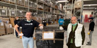 Coronavirus, Unicef, arrivati i primi aiuti per l’Italia.