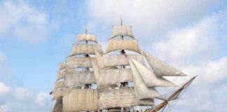 Coronavirus, Marina Militare annulla tour Amerigo Vespucci.