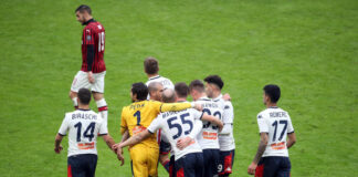 Il Genoa espugna un San Siro deserto, Milan non pervenuto, si salva solo Ibrahimovic.