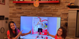 Bambini a casa, Ecross kids propone programmi di fitness online.