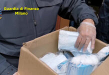 Coronavirus e mascherine, operazioni GdF su contraffazione e speculazioni.