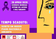 Legambiente invita a maggior attenzione nella giornata nazionale per le vittime dell’amianto.