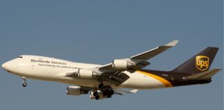 UPS annuncia gli utili del primo trimestre 2020.