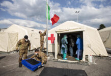 Coronavirus, da lunedì smontaggio ospedale da campo a Crema.