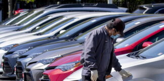 Auto, a maggio calo del 56,8% delle immatricolazioni in Europa.