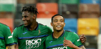 l’Atalanta non si ferma, gli ex Zapata e Muriel stendono l’Udinese. Gasperini frena: quarto posto ancora non blindato.