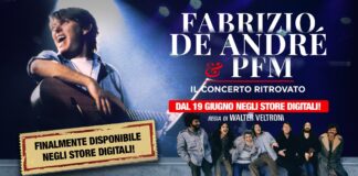 Il concerto ritrovato di Fabrizio De Andrè & PFM, disponibile sulle piattaforme on demand il docufilm.