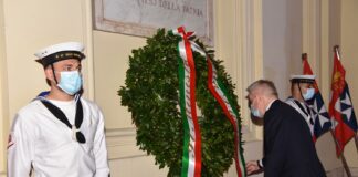 Le celebrazioni per la Giornata della Marina Militare.