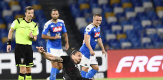 Il Milan in serata trova un pari d’oro a Napoli.
