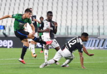L’Atalanta si ferma con la Juve, all’Allianz è 2-2, 2 rigori di Cristiano Ronaldo rispondono ai vantaggi di Zapata e Malinowskyi.