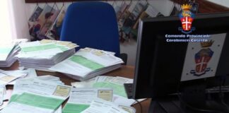 False RC Auto, Carabinieri arrestano 16 persone e sequestrano 30 milioni.