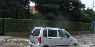 Maltempo, tromba d’aria a Cremona.