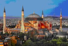 Santa Sofia diventa moschea.
