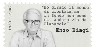 Emesso francobollo dedicato a centenario Enzo Biagi, disponibile negli uffici postali.