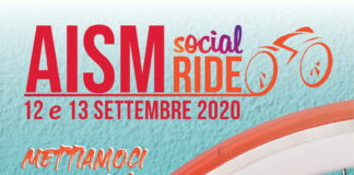 AISM Social Ride, sabato 12 e domenica 13 settembre.