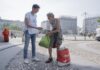Ferragosto, Progetto Arca distribuisce acqua ed angurie ai senza fissa dimora.