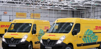 Partnership tra DHL e Renault Trucks per presentare il nuovo Master Z.E. elettrico.