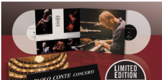 I Concerti di Paolo Conte in vinile cristallo venerdì 2 ottobre.