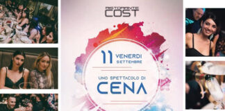 Ristorante Cost: uno spettacolo di cena dal 2012, ogni weekend, a Milano.