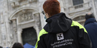 La giornata di ringraziamento alla Protezione Civile Regionale in Piazza Duomo.