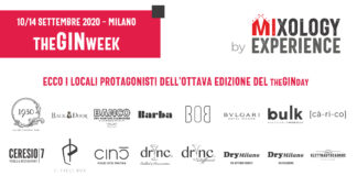 theGINweek by MIXOLOGY EXPERIENCE 10-14 settembre.
