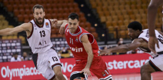 Eurolega, troppo forte l’Olympiacos per l’Olimpia Milano.