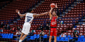 Olimpia in scioltezza contro Roma, vittoria con ampio turnover, la quarta consecutiva.