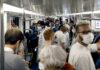 Metro, rissa su ultimo treno, denunce.
