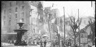 La Milano bombardata nelle fotografie della mostra alle Gallerie d’Italia.