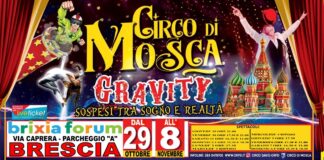 Gravity, il nuovo show del Circo di Mosca dal 29 ottobre a Brescia.