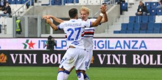Atalanta, nuova sconfitta in campionato, la Samp vince 3-1.