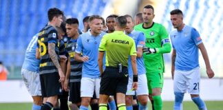 Inter, a Roma pari e polemiche per le espulsioni.