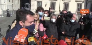 Salvini: non mi piace la parola coprifuoco. Vera emergenza trasporto pubblico. Governo non ha fatto nulla.