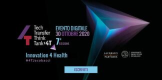 4T-Tech Transfer Think Tank 2020 è Innovation 4 Health venerdì 30.